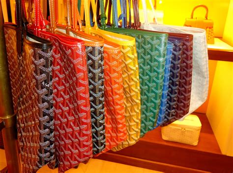 st louis goyard colors|goyard hand paint colors.